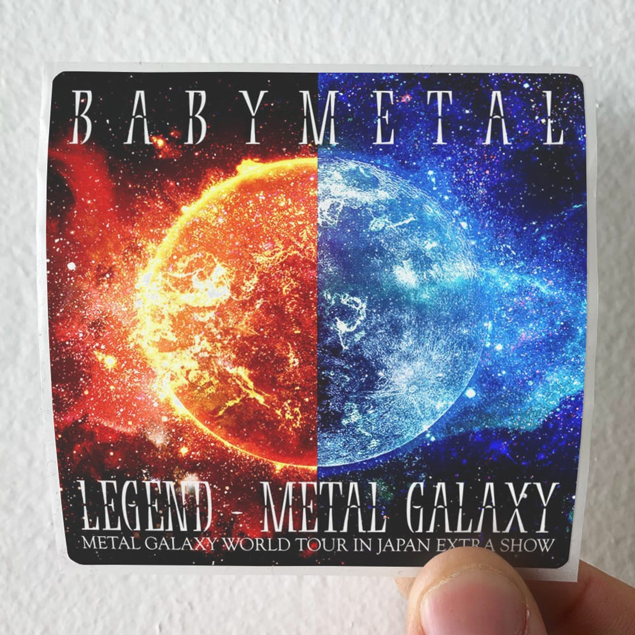 BABYMETAL Legend Metal Galaxy 1 Album Cover Sticker