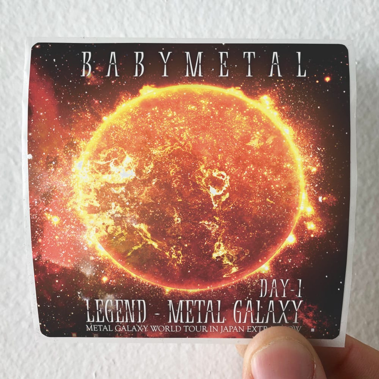 BABYMETAL Legend Metal Galaxy Album Cover Sticker