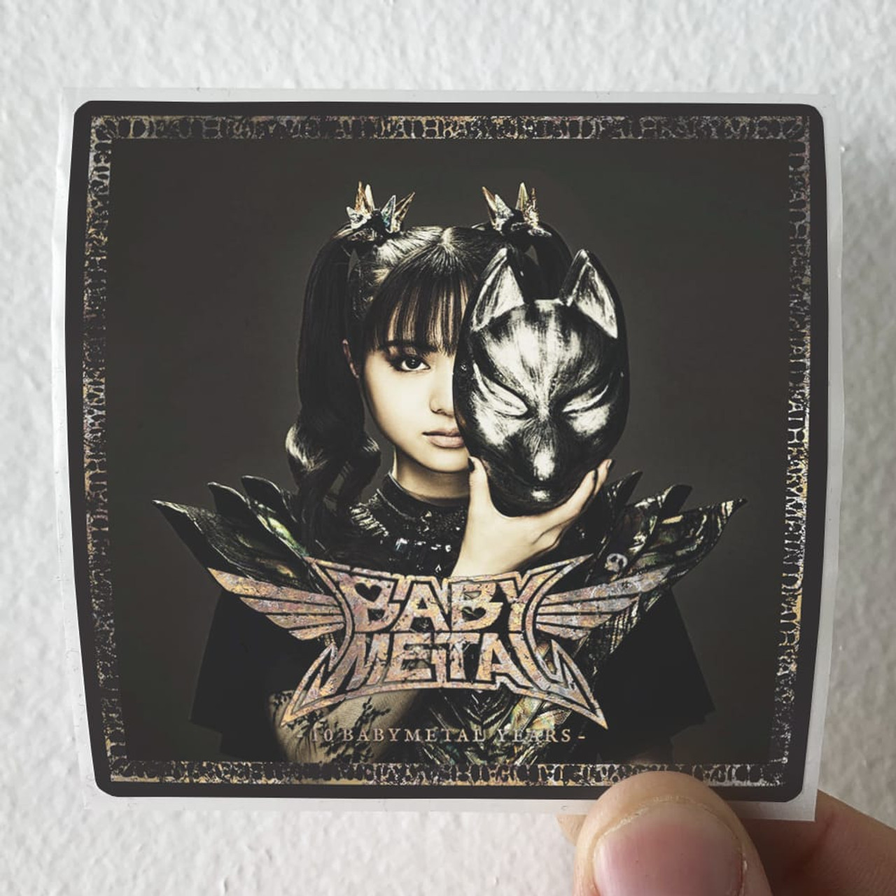 BABYMETAL 10 Babymetal Years 4 Album Cover Sticker