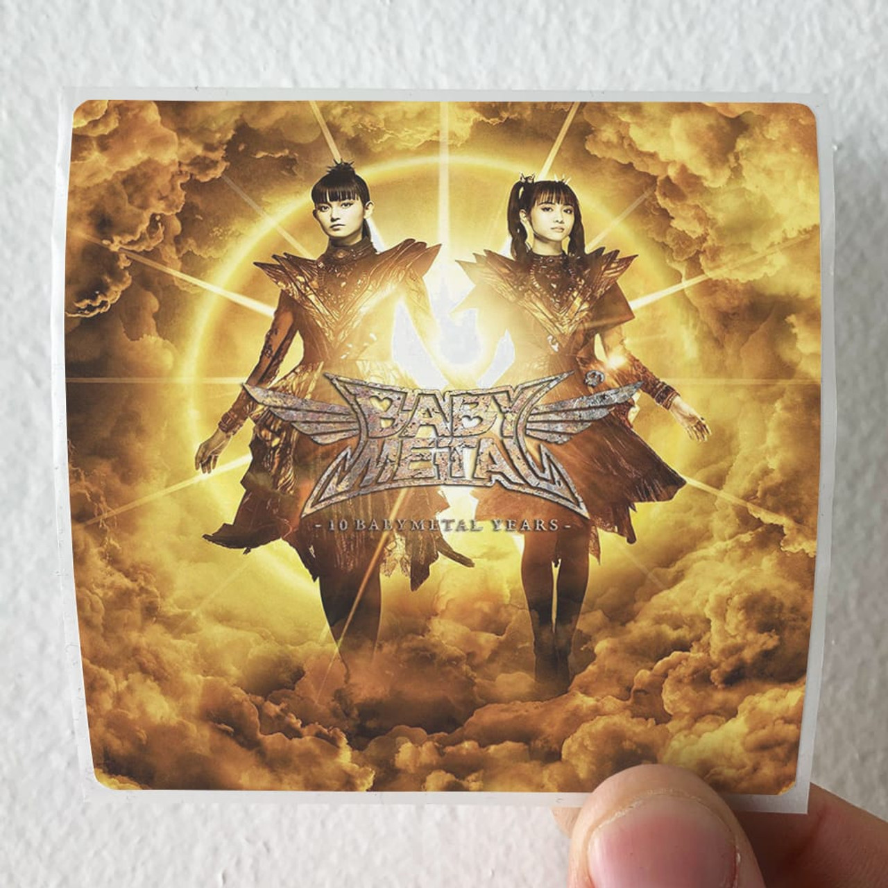 BABYMETAL 10 Babymetal Years 6 Album Cover Sticker