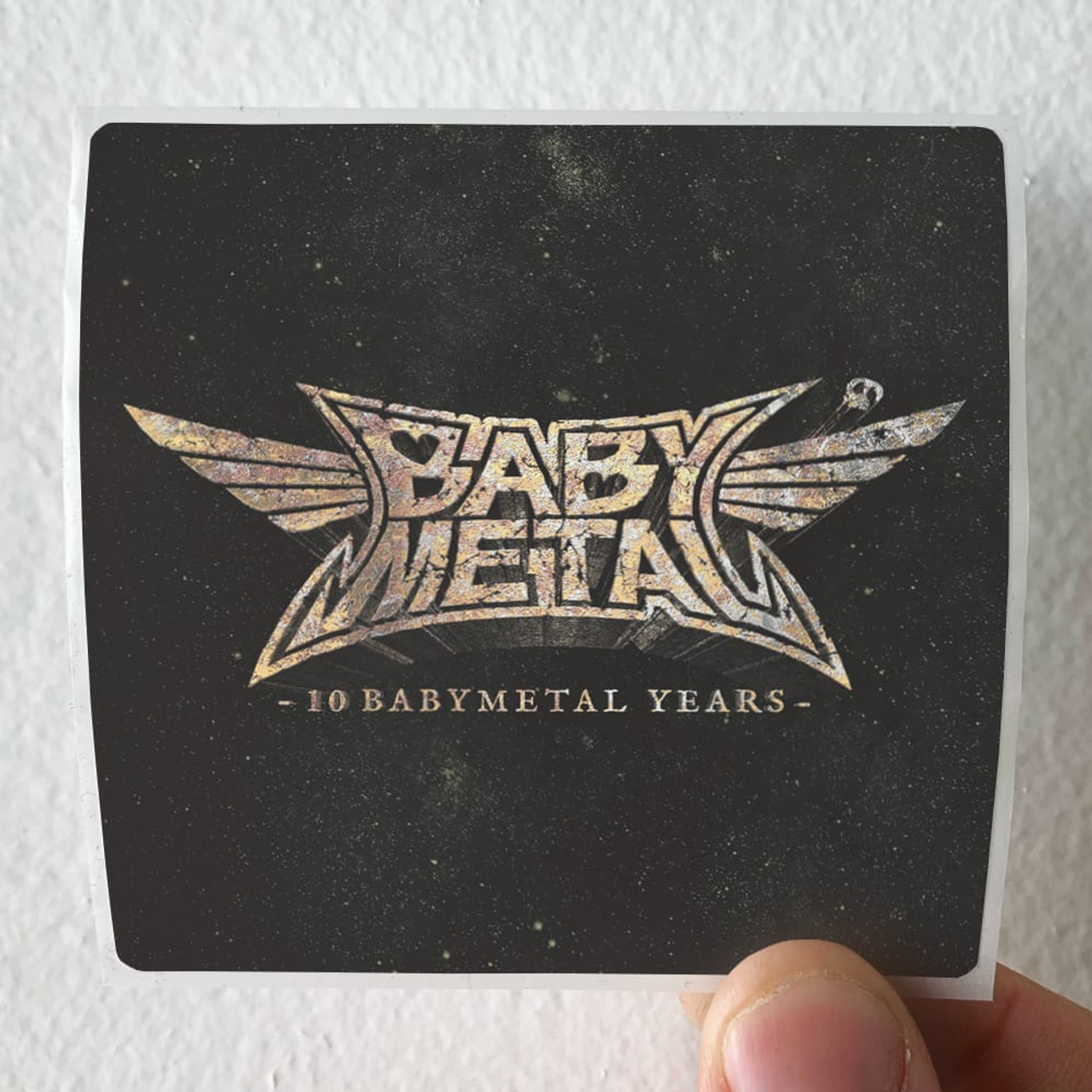 BABYMETAL 10 Babymetal Years 2 Album Cover Sticker