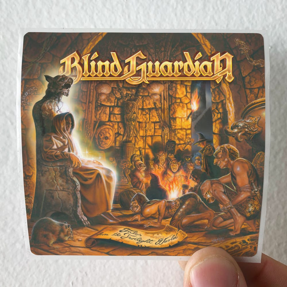 Blind Guardian Tales From The Twilight World 1 Album Cover Sticker