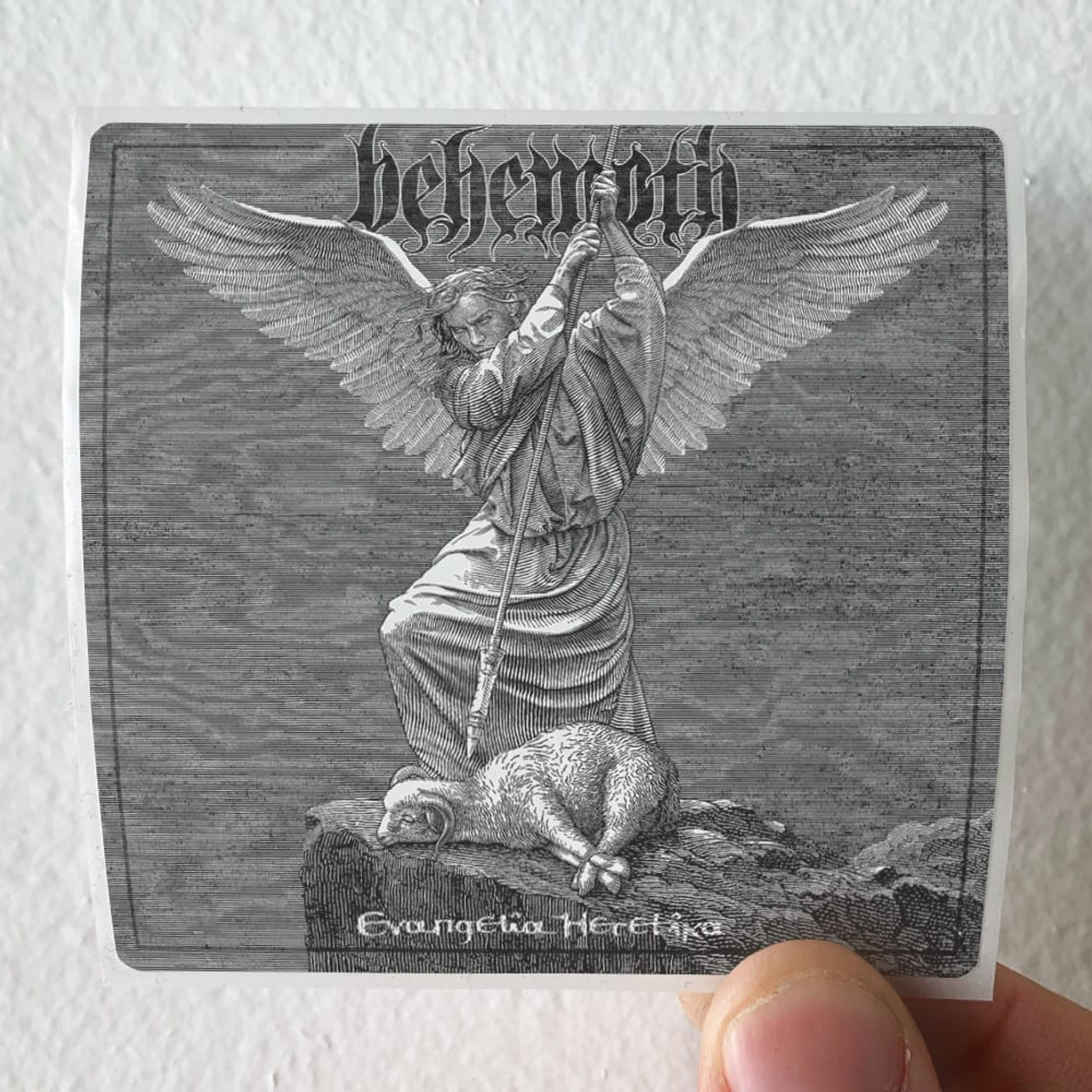 Behemoth Evangelia Heretika Album Cover Sticker