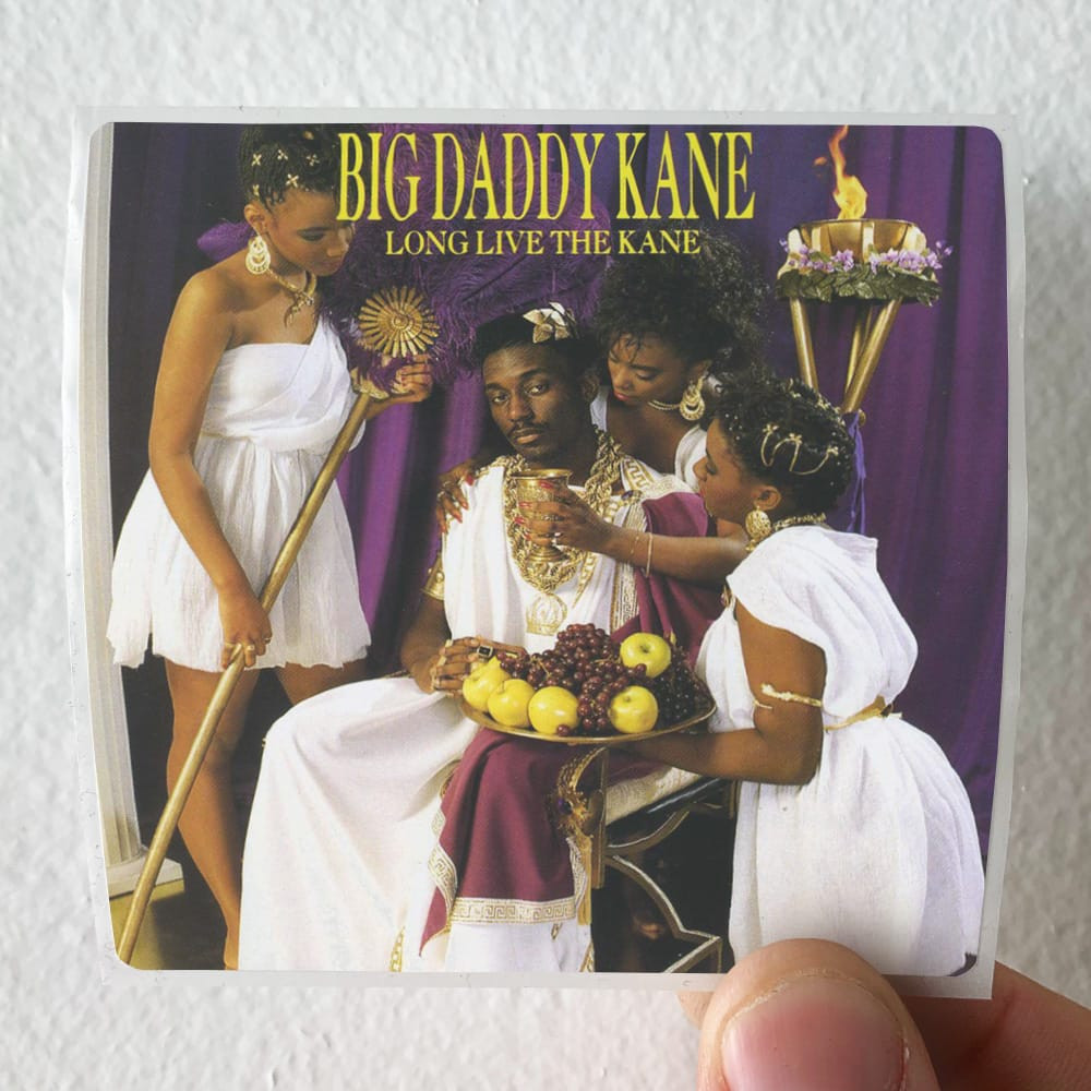 Big Daddy Kane Long Live The Kane Album Cover Sticker