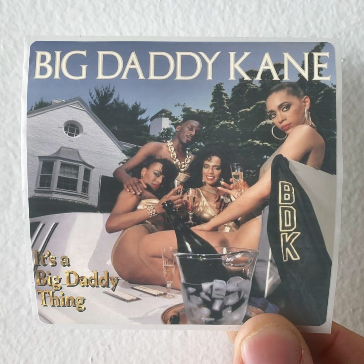 Big Daddy Kane Its A Big Daddy Thing Album Cover Sticker