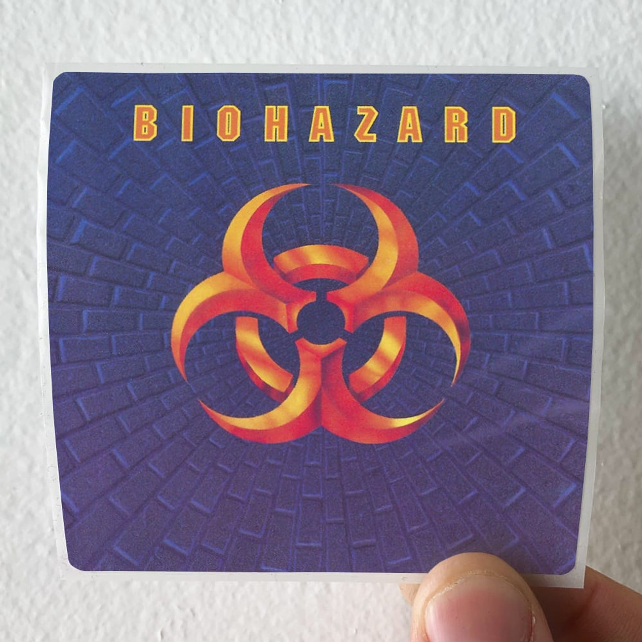 Biohazard Biohazard Album Cover Sticker