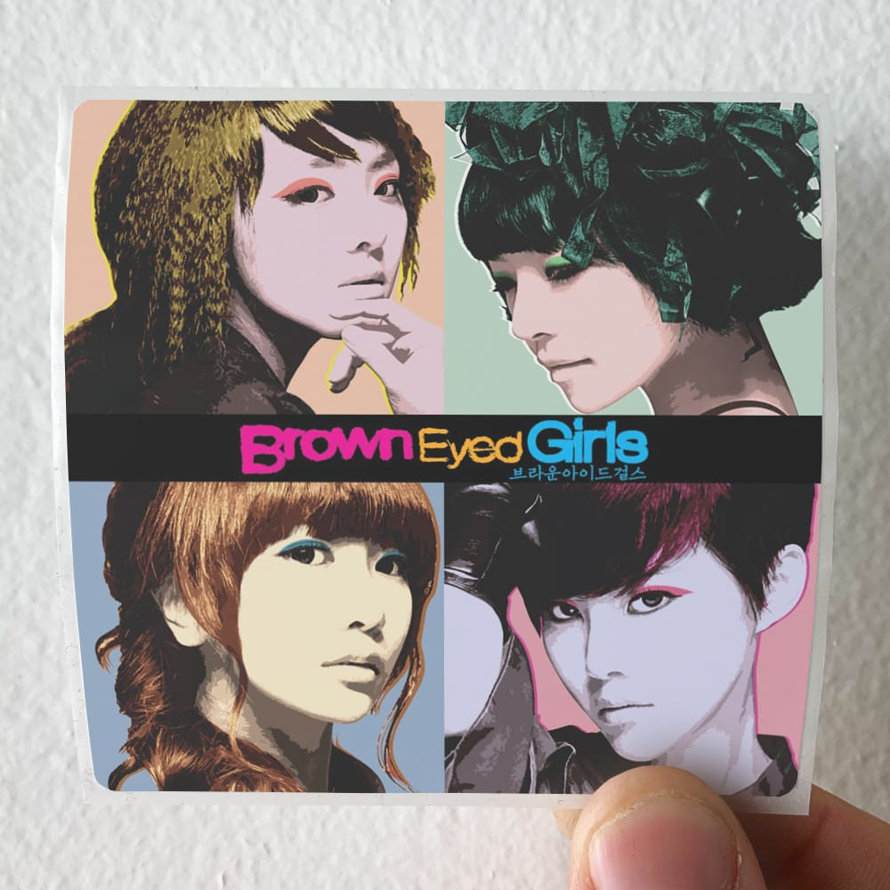Brown Eyed Girls My Style Album Cover Sticker