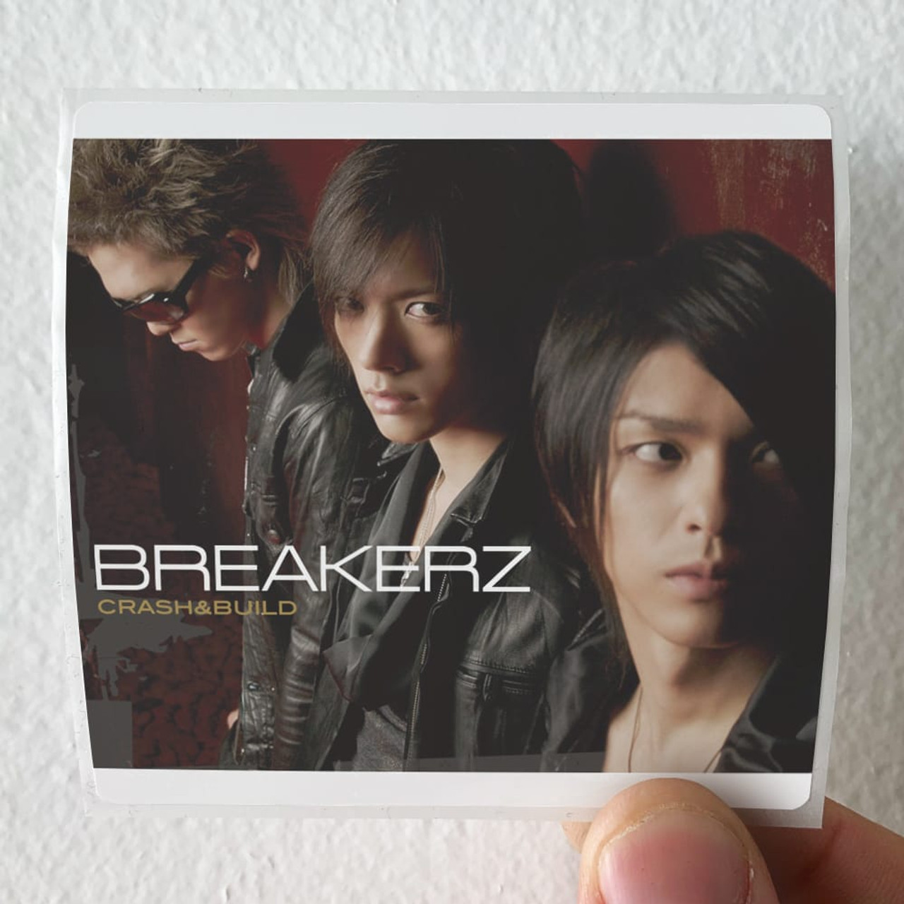 BREAKERZ Crash Build Album Cover Sticker