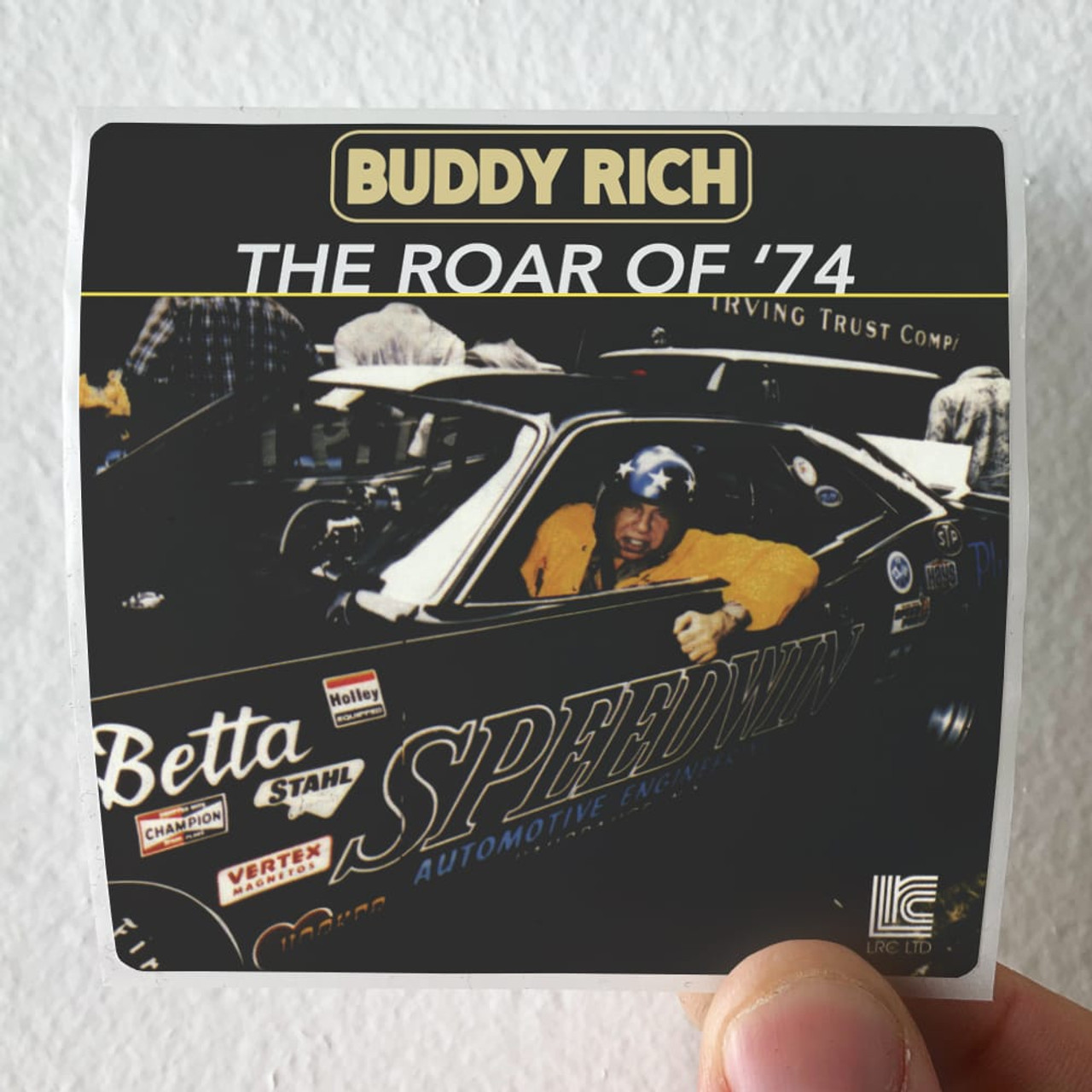 Buddy Rich The Roar Of 74 Album Cover Sticker