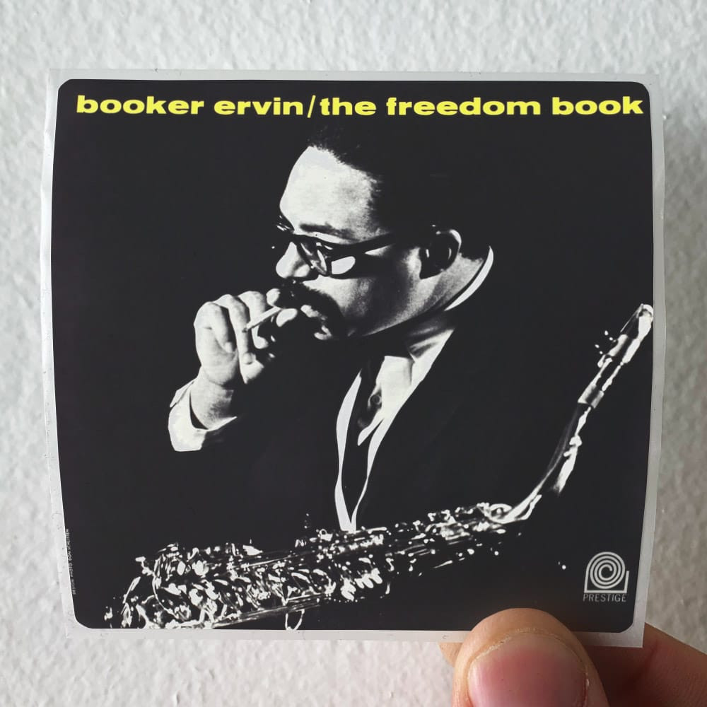 Booker Ervin The Freedom Book Album Cover Sticker Booker Ervin The Freedom Book Album Cover Sticker