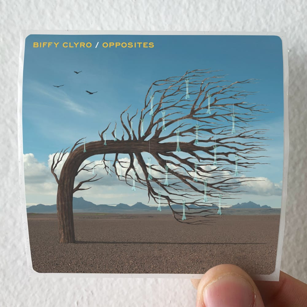Biffy Clyro Opposites 1 Album Cover Sticker