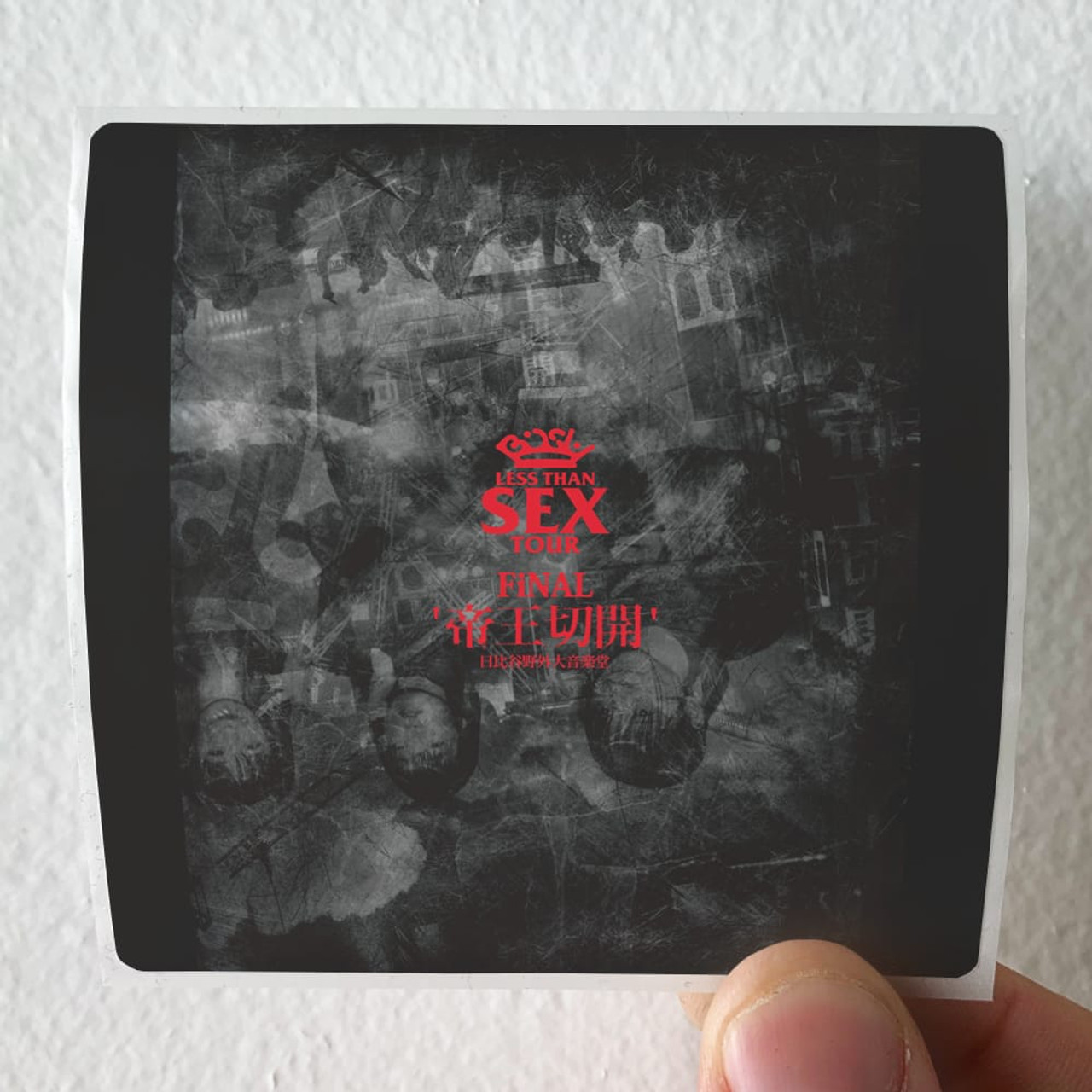 BiSH Less Than Sex Tour Final Album Cover Sticker