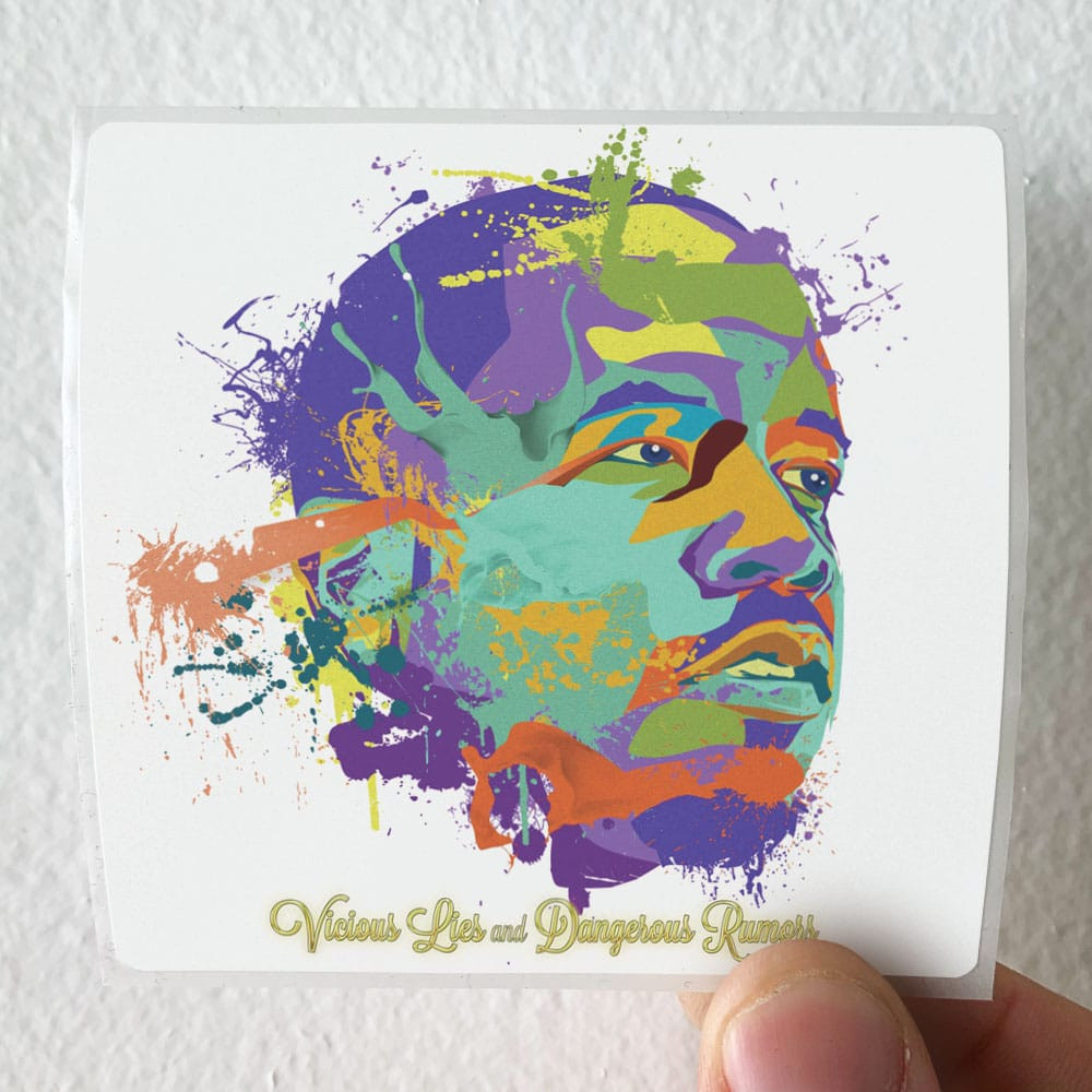 Big Boi Vicious Lies And Dangerous Rumors 1 Album Cover Sticker