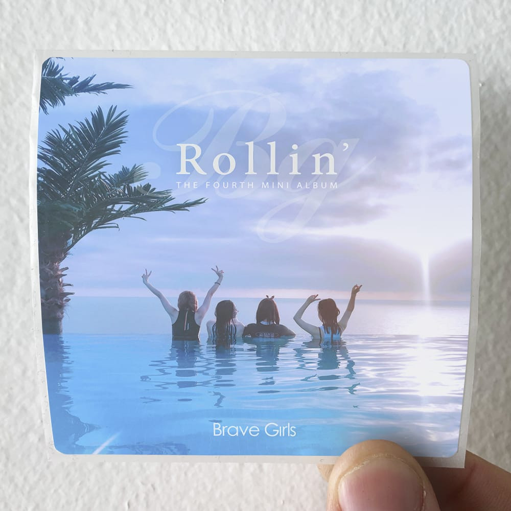 Brave Girls Rollin Album Cover Sticker