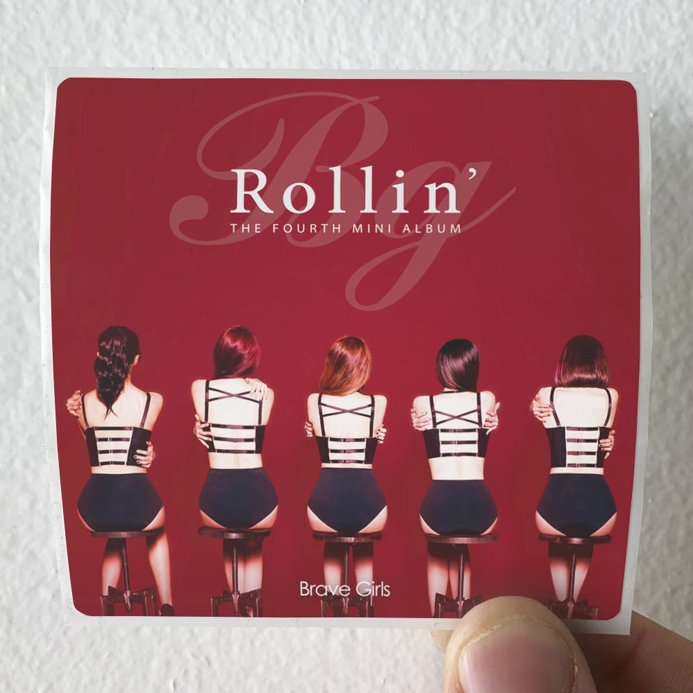 Brave Girls Rollin 1 Album Cover Sticker