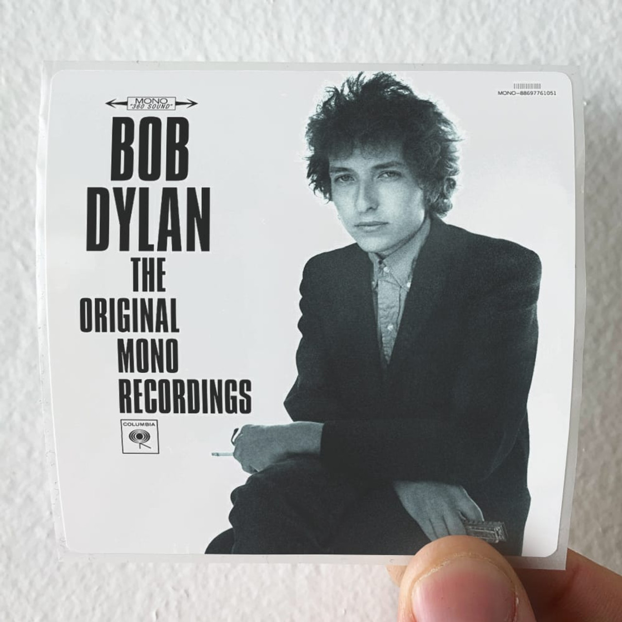 Bob Dylan The Original Mono Recordings Album Cover Sticker