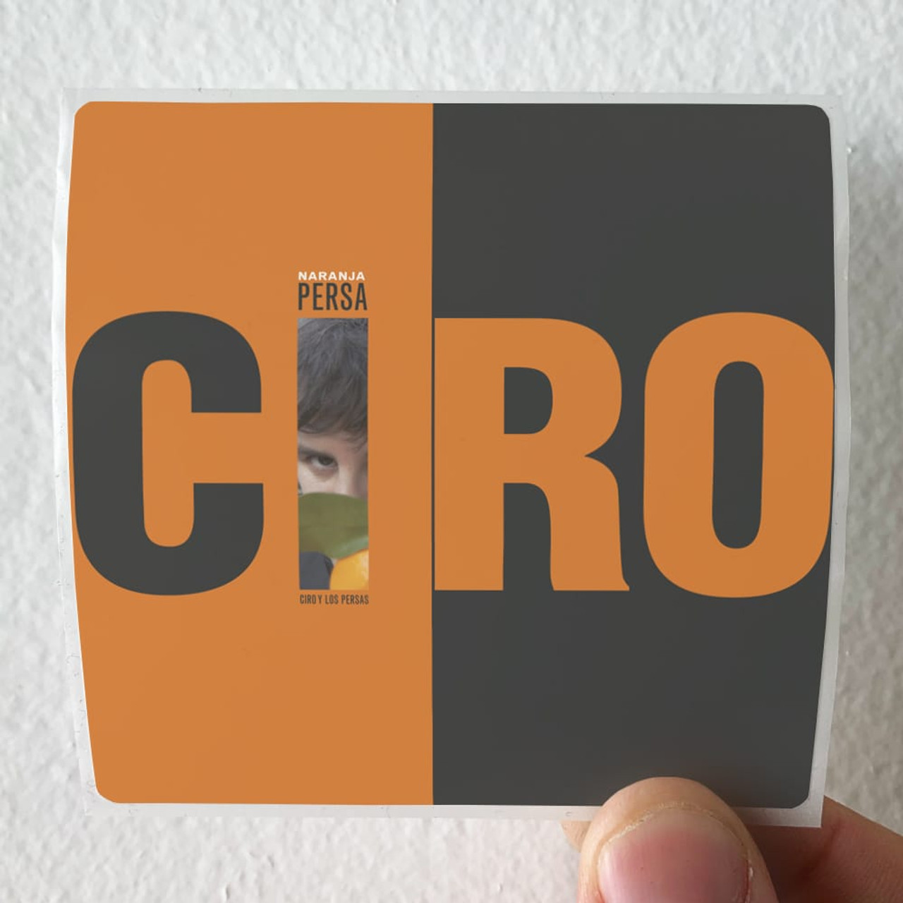 Ciro y Los Persas Naranja Persa Album Cover Sticker