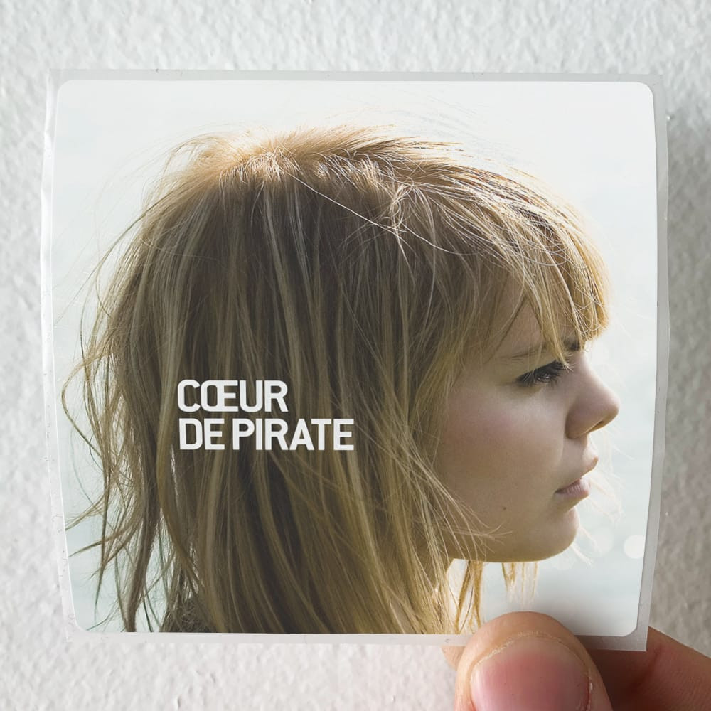 Coeur de pirate Cur De Pirate Album Cover Sticker