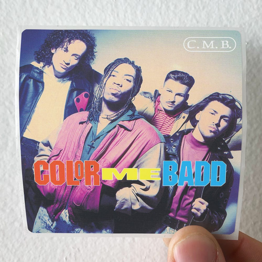 Color Me Badd Cmb Album Cover Sticker