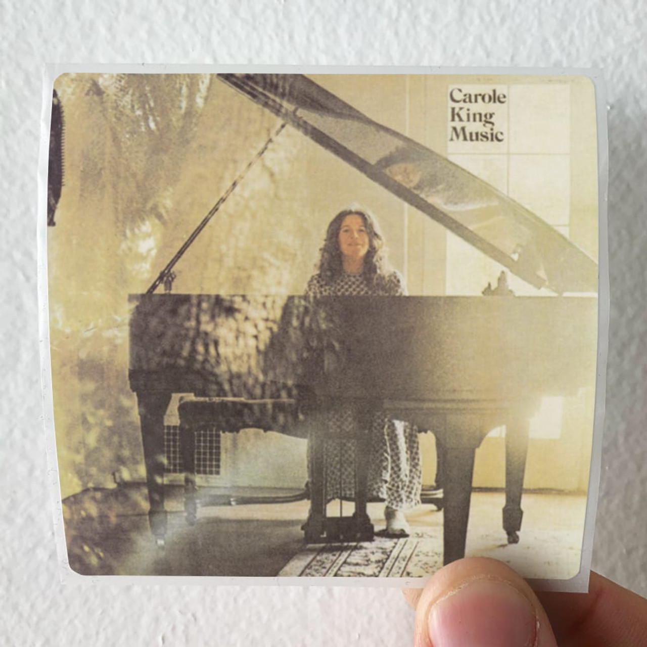 Carole King Music Album Cover Sticker