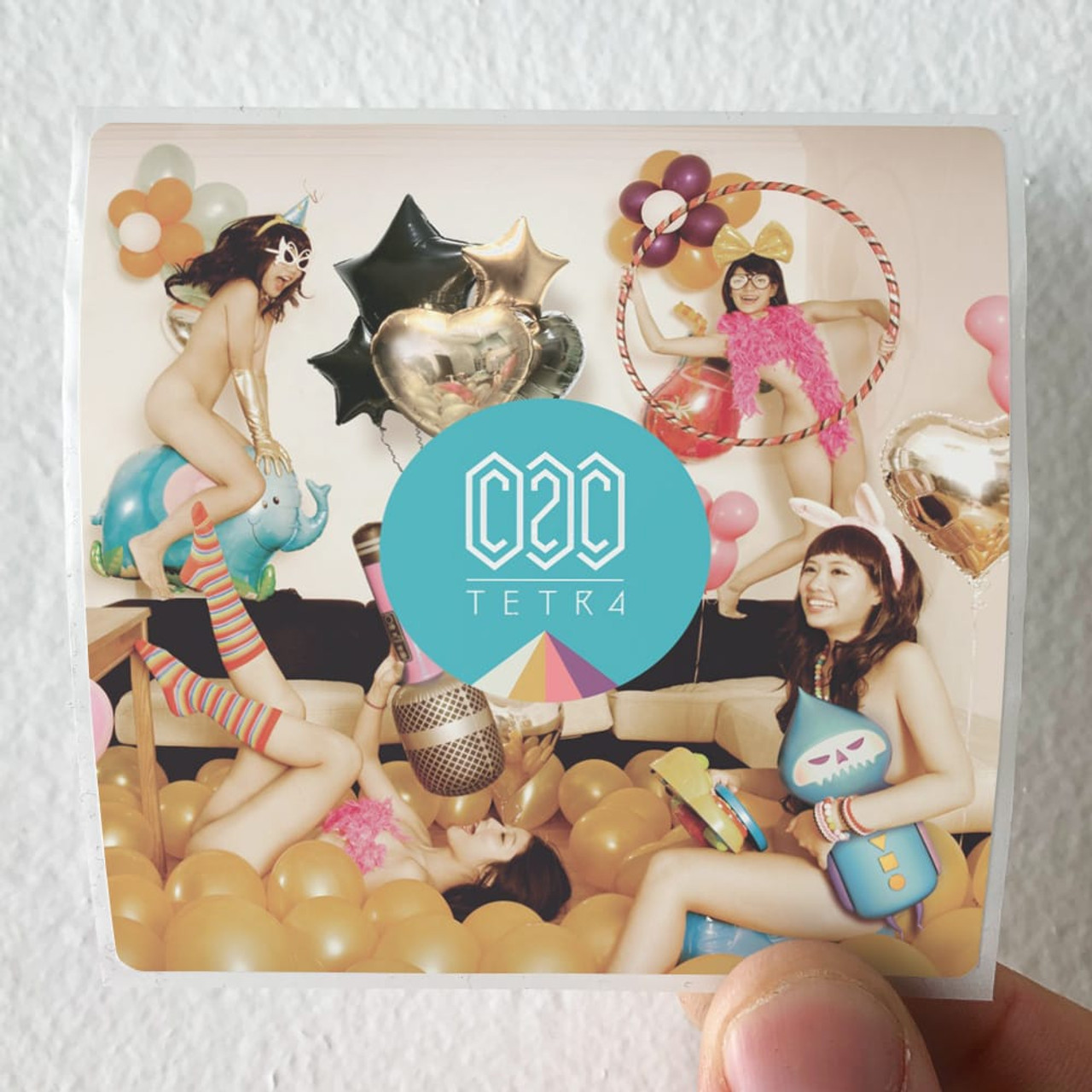 C2C Tetra Album Cover Sticker