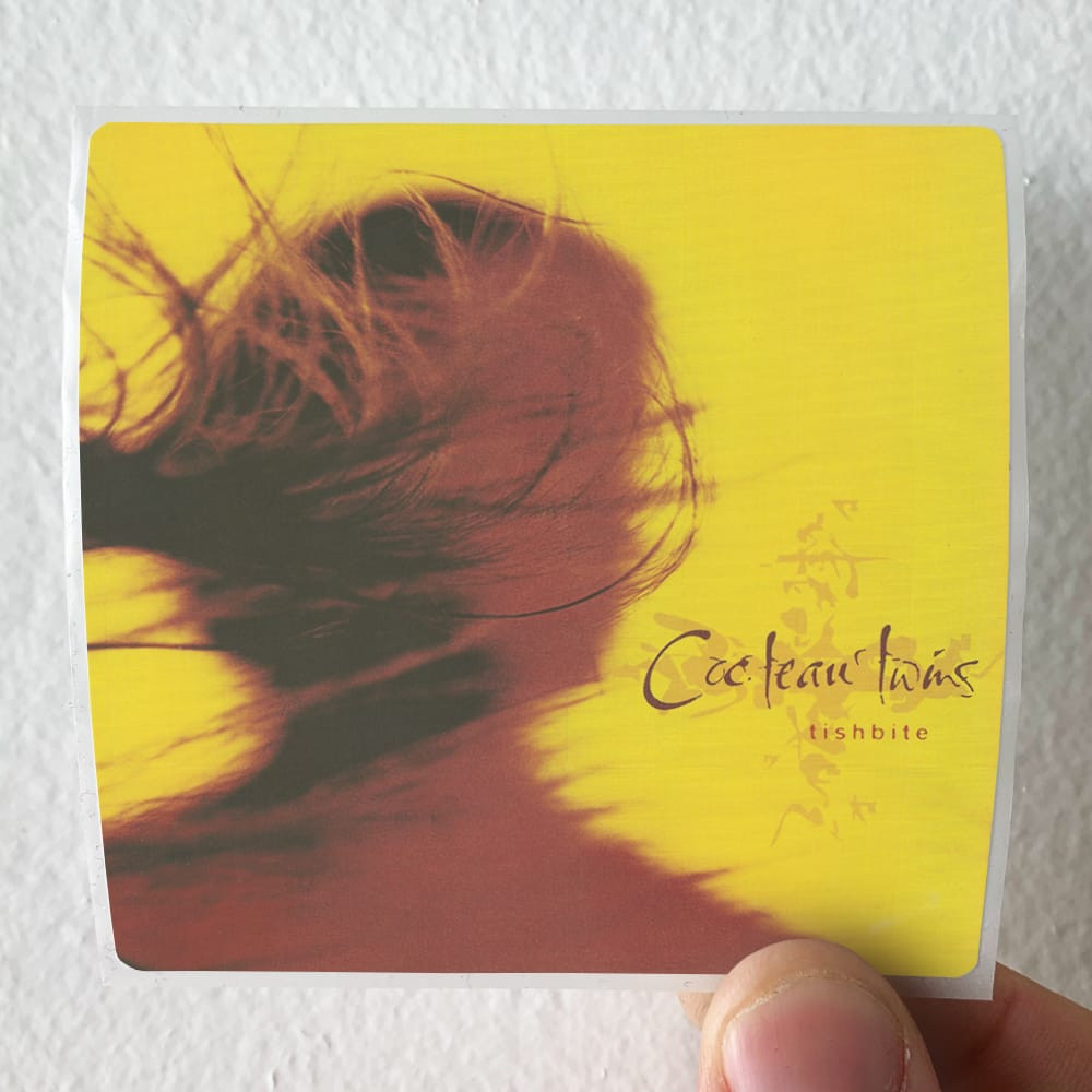 Cocteau Twins Tishbite Album Cover Sticker