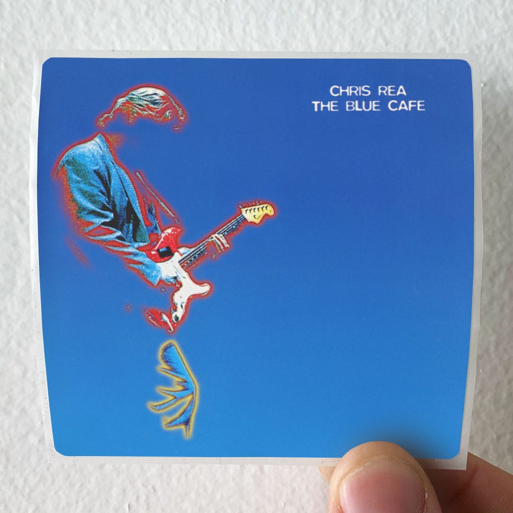 Chris Rea The Blue Cafe Album Cover Sticker