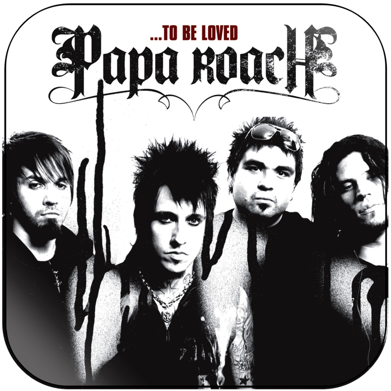 Papa Roach To Be Loved The Best Of Papa Roach 2 Album Cover Sticker Album Cover Papa Roach To Be Loved The Best Of Papa Roach 2 Album Cover Sticker Album Cover
