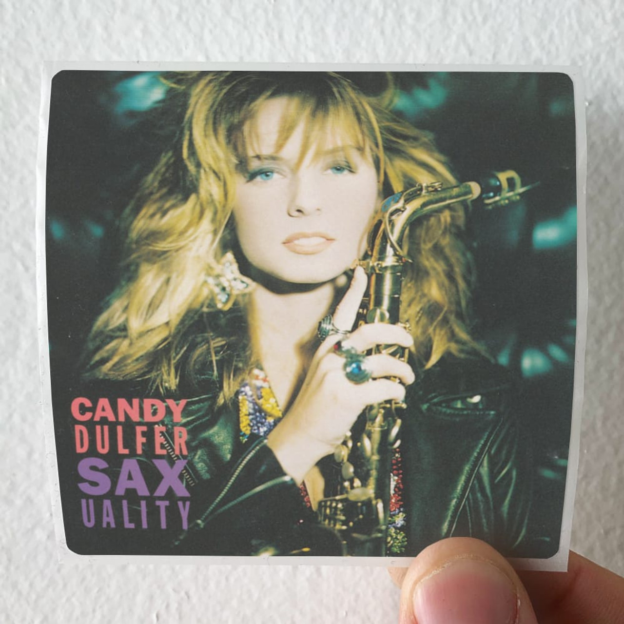 Candy Dulfer Saxuality Album Cover Sticker