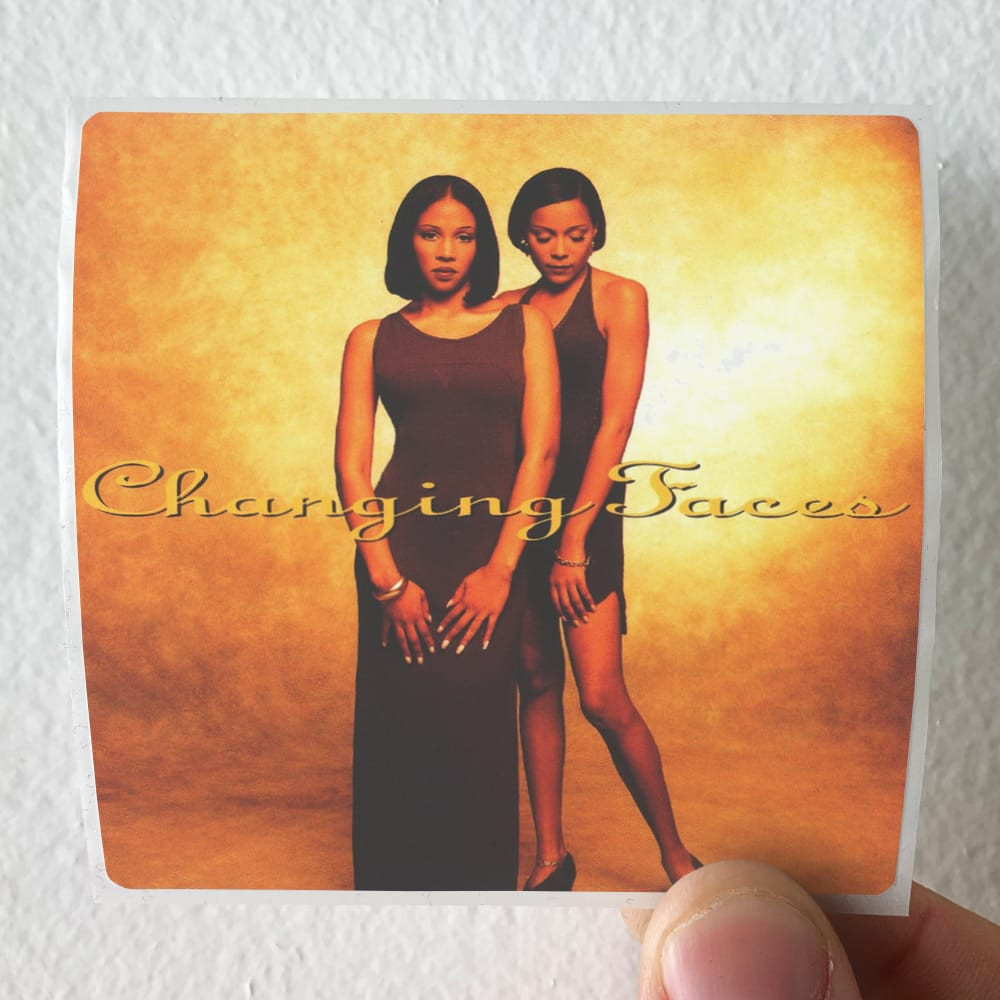 Changing Faces Changing Faces Album Cover Sticker
