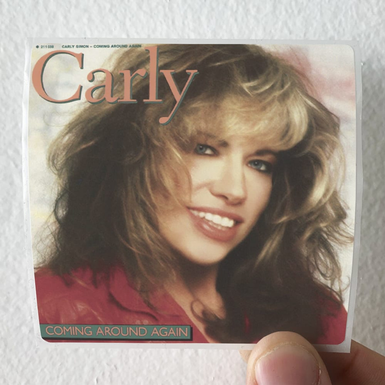 carly simon coming around again cover