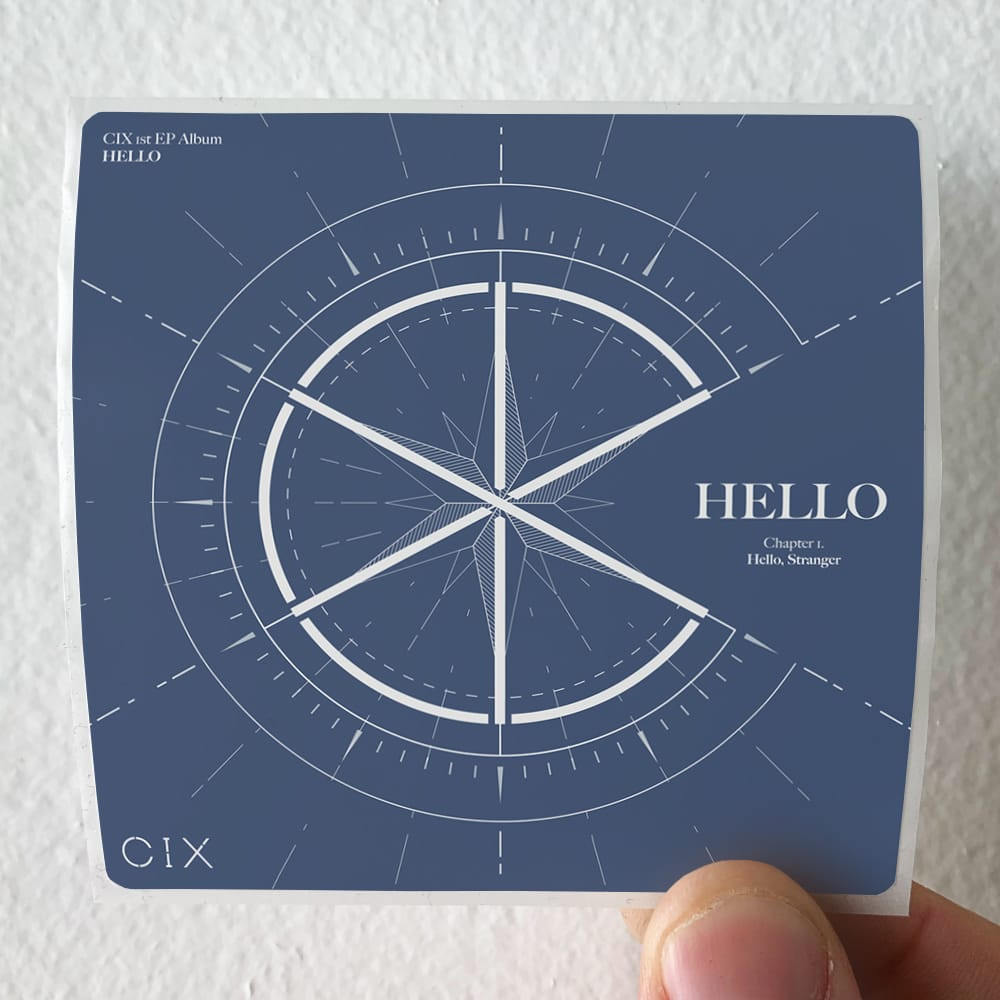 CIX Hello Chapter 1 Hello Stranger Album Cover Sticker