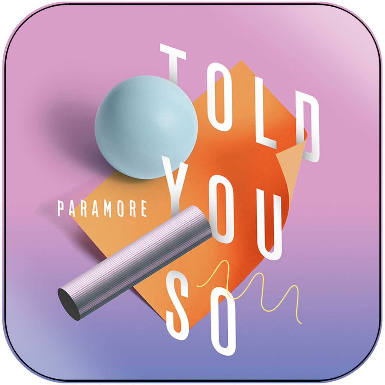 Paramore Riot-1 Album Cover Sticker Album Cover Sticker