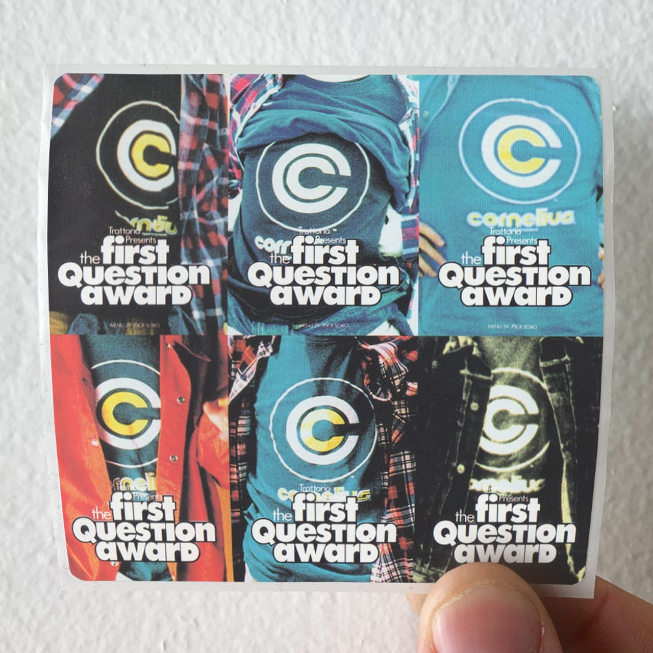 Cornelius The First Question Award 1 Album Cover Sticker