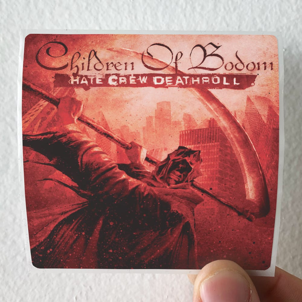 Children of Bodom Hate Crew Deathroll Album Cover Sticker