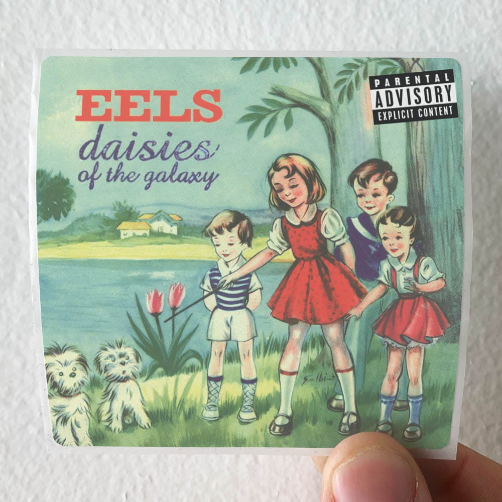 Eels Daisies Of The Galaxy Album Cover Sticker