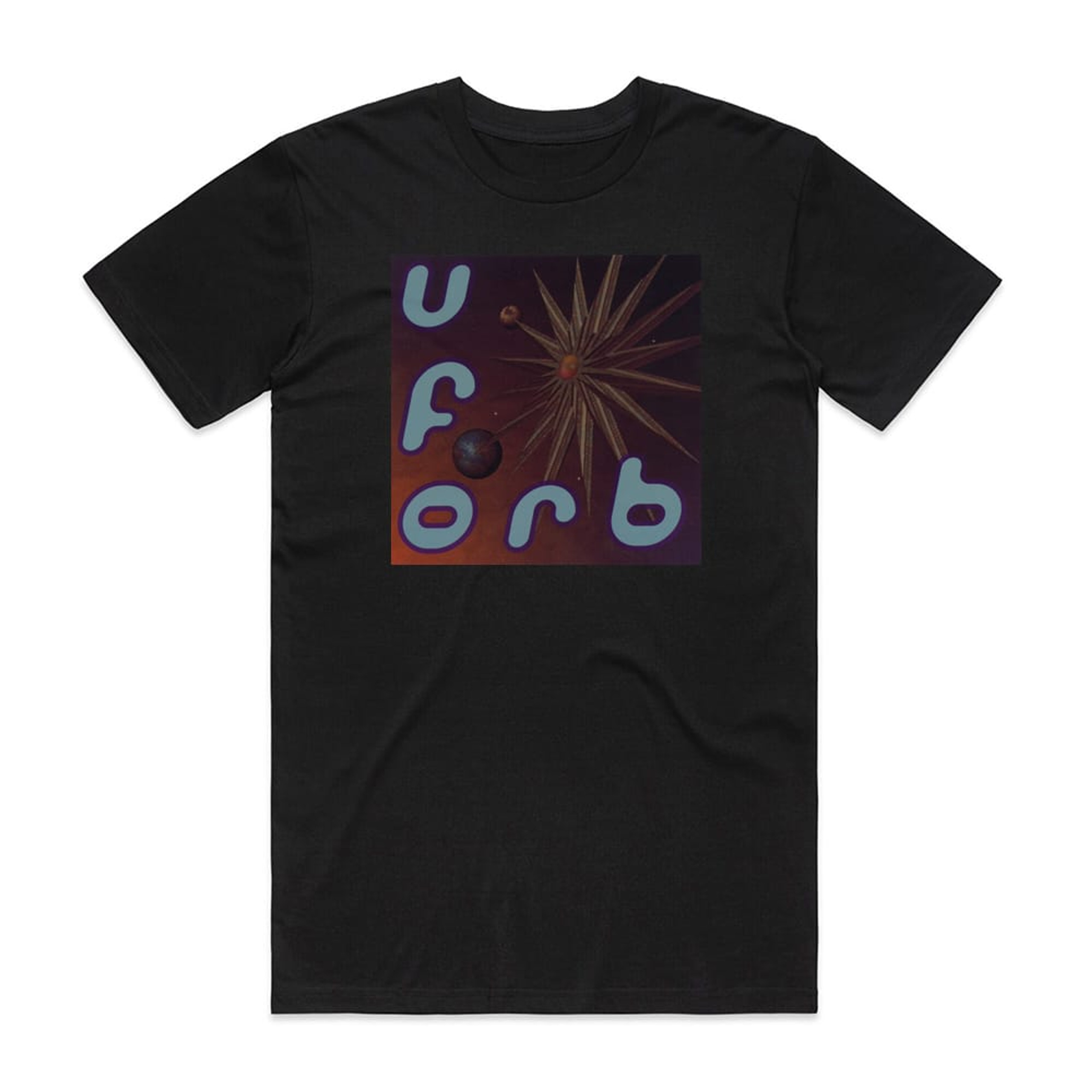 The Orb Uforb Album Cover T-Shirt Black