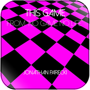 Jonathan Parecki This Game From No Game No Life Album Cover Sticker Album Cover Sticker
