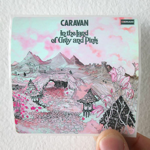 Caravan-In-The-Land-Of-Grey-And-Pink-Album-Cover-Sticker Caravan-In-The-Land-Of-Grey-And-Pink-Album-Cover-Sticker