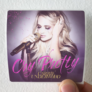 Carrie-Underwood-Cry-Pretty-1-Album-Cover-Sticker Carrie-Underwood-Cry-Pretty-1-Album-Cover-Sticker
