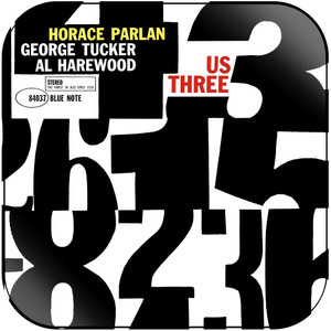 Horace Parlan Us Three Album Cover Sticker Album Cover Sticker