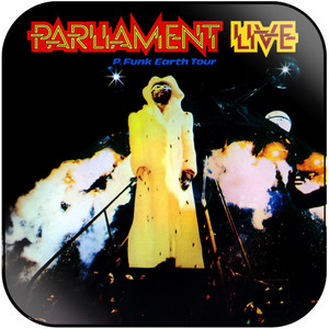 Parliament Live Pfunk Earth Tour Album Cover Sticker Album Cover Sticker