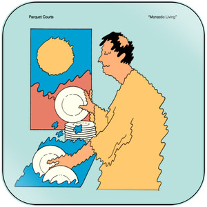 Parquet Courts Monastic Living Album Cover Sticker Album Cover Sticker Parquet Courts Monastic Living Album Cover Sticker Album Cover Sticker