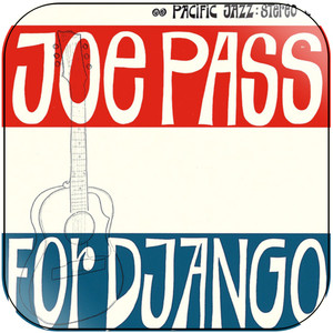 Joe Pass For Django Album Cover Sticker Album Cover Sticker