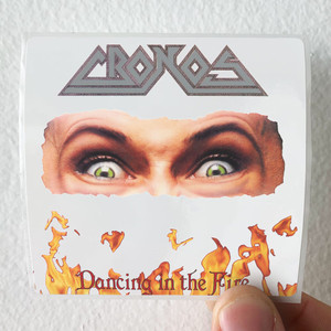 Cronos-Dancing-In-The-Fire-Album-Cover-Sticker Cronos-Dancing-In-The-Fire-Album-Cover-Sticker