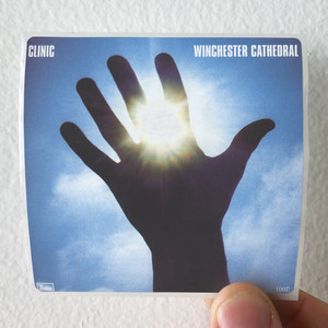 Clinic-Winchester-Cathedral-Album-Cover-Sticker