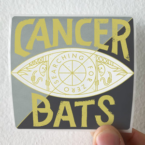 Cancer-Bats-Searching-For-Zero-Album-Cover-Sticker Cancer-Bats-Searching-For-Zero-Album-Cover-Sticker