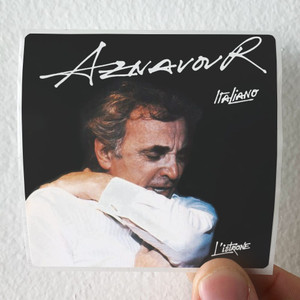 Charles-Aznavour-Italiano-Listrione-Album-Cover-Sticker