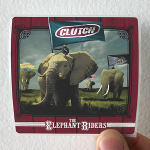 Clutch-The-Elephant-Riders-Album-Cover-Sticker Clutch-The-Elephant-Riders-Album-Cover-Sticker