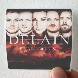 Delain-Burning-Bridges-Album-Cover-Sticker Delain-Burning-Bridges-Album-Cover-Sticker